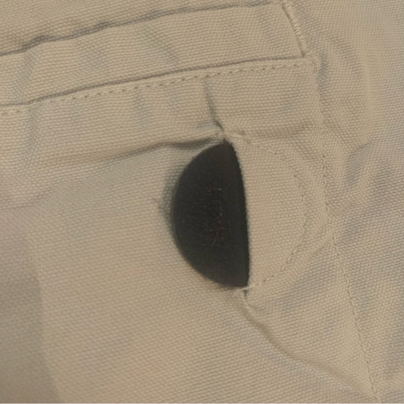 Folk Clothing Stone Wash Twill Khaki Assembly Pants Size 5 or XL - Picture 5 of 6